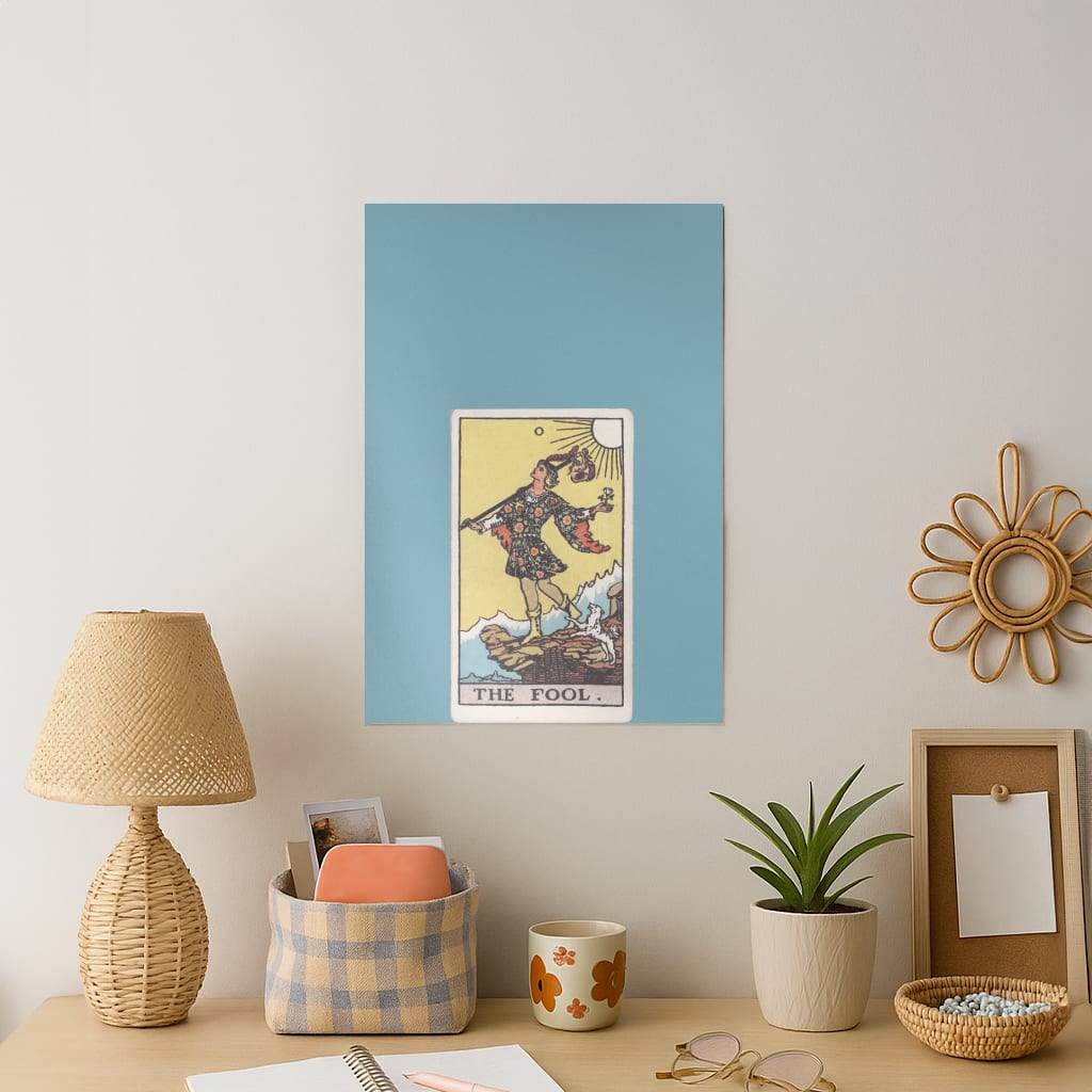 The Fool Tarot Card Art Print