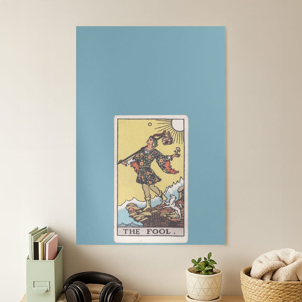 The Fool Tarot Card Poster