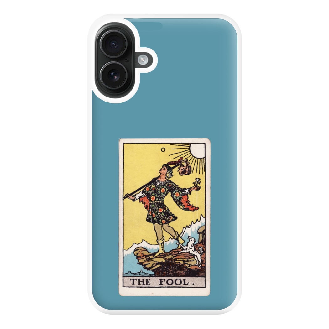 The Fool Tarot Card Phone Case for iPhone 16 Plus
