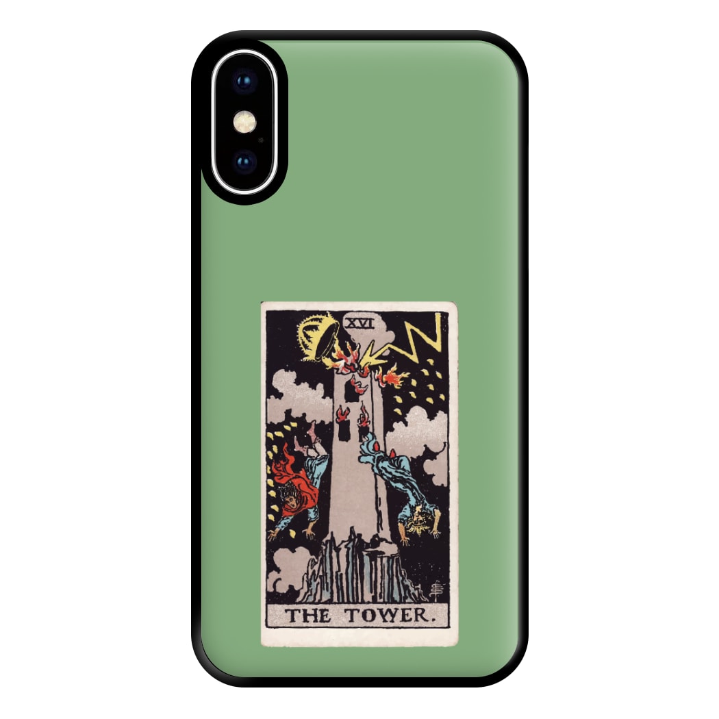 Tarot Card XVI Phone Case for iPhone XS Max