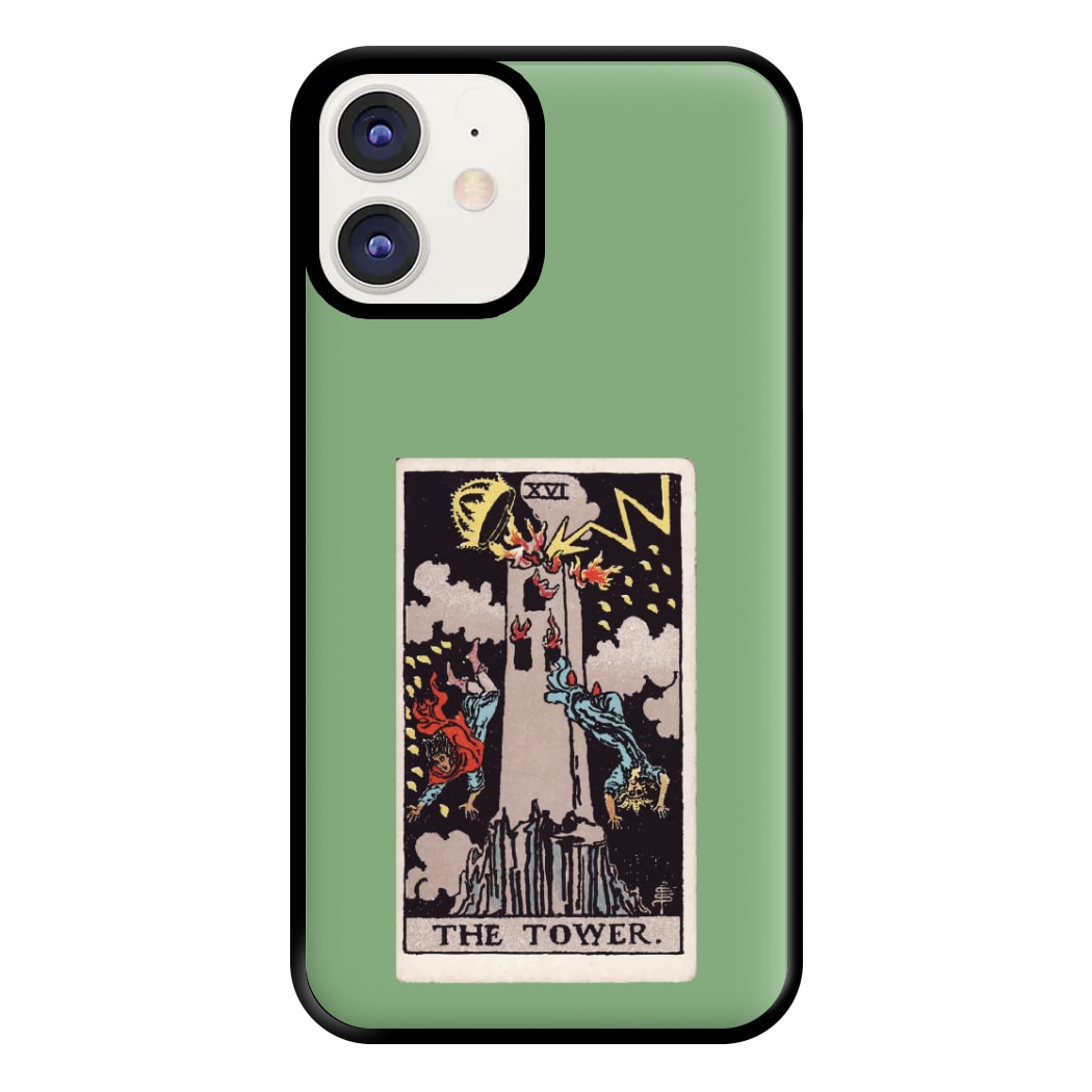 Tarot Card XVI Phone Case for iPhone 12 / 12 Pro