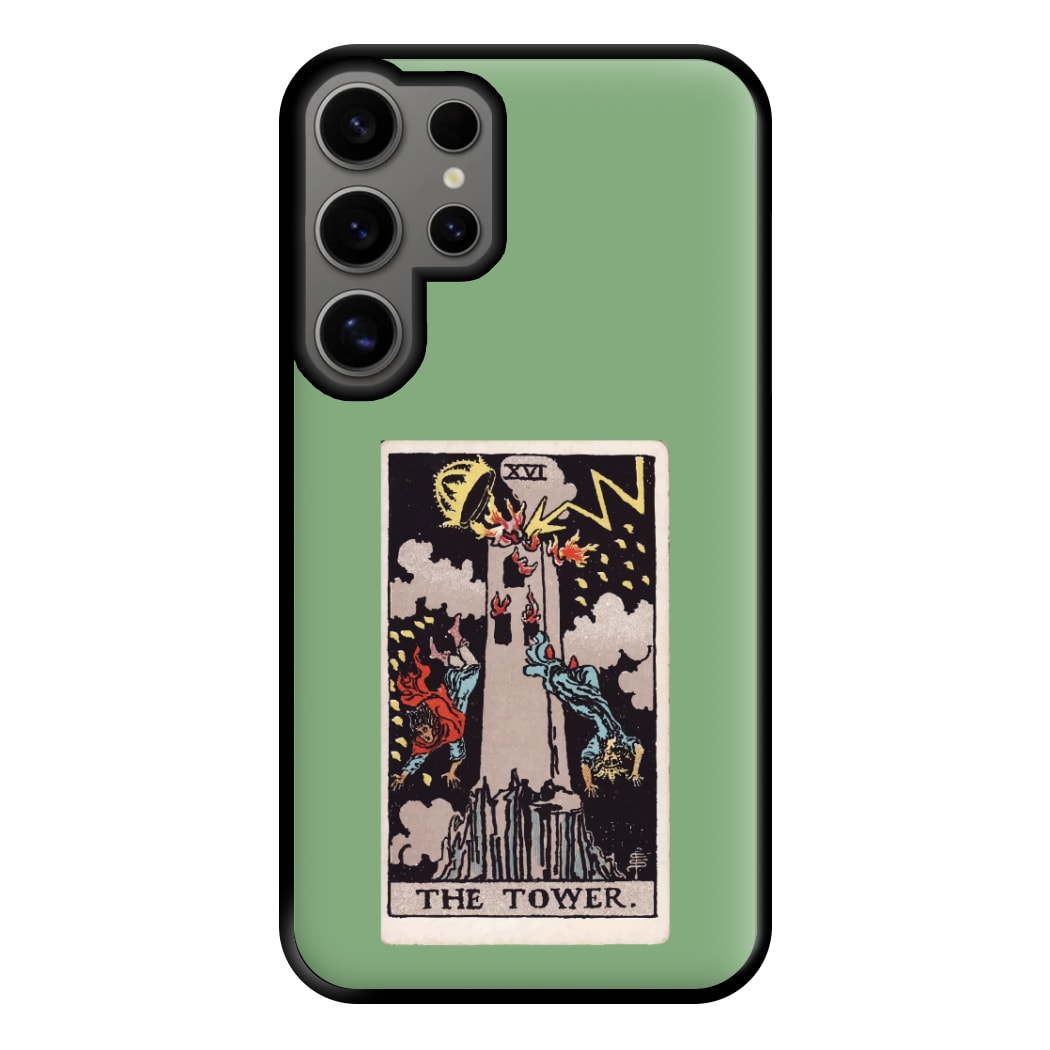 Tarot Card XVI Phone Case for Galaxy S24 Ultra