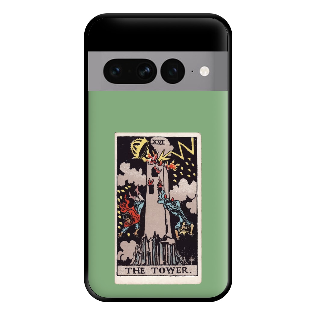 Tarot Card XVI Phone Case for Google Pixel 7 Pro