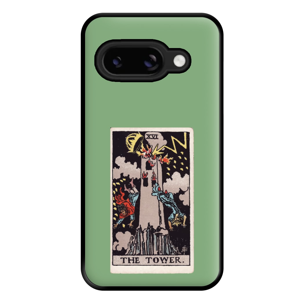 Tarot Card XVI Phone Case for Google Pixel 8a