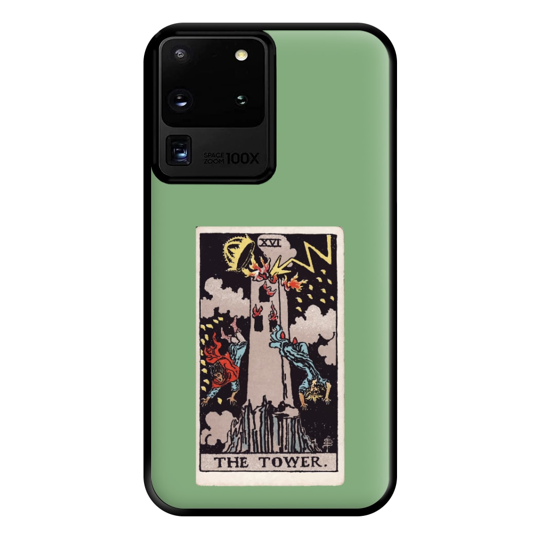 Tarot Card XVI Phone Case for Galaxy S20 Ultra