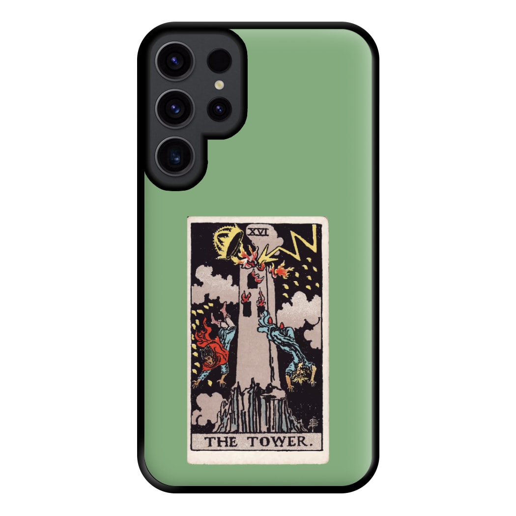 Tarot Card XVI Phone Case for Galaxy S23 Ultra