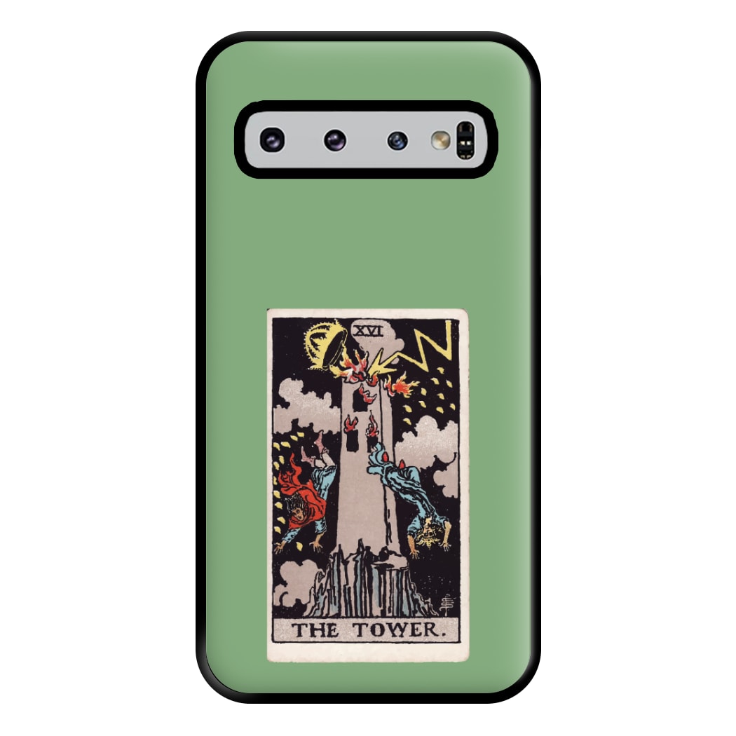 Tarot Card XVI Phone Case for Galaxy S10 Plus