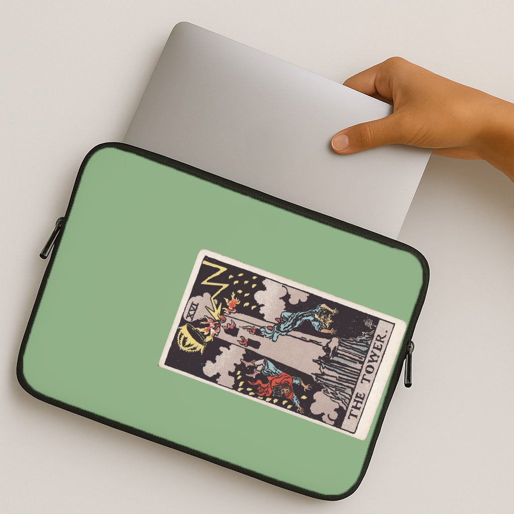 Tarot Card XVI MacBook Case