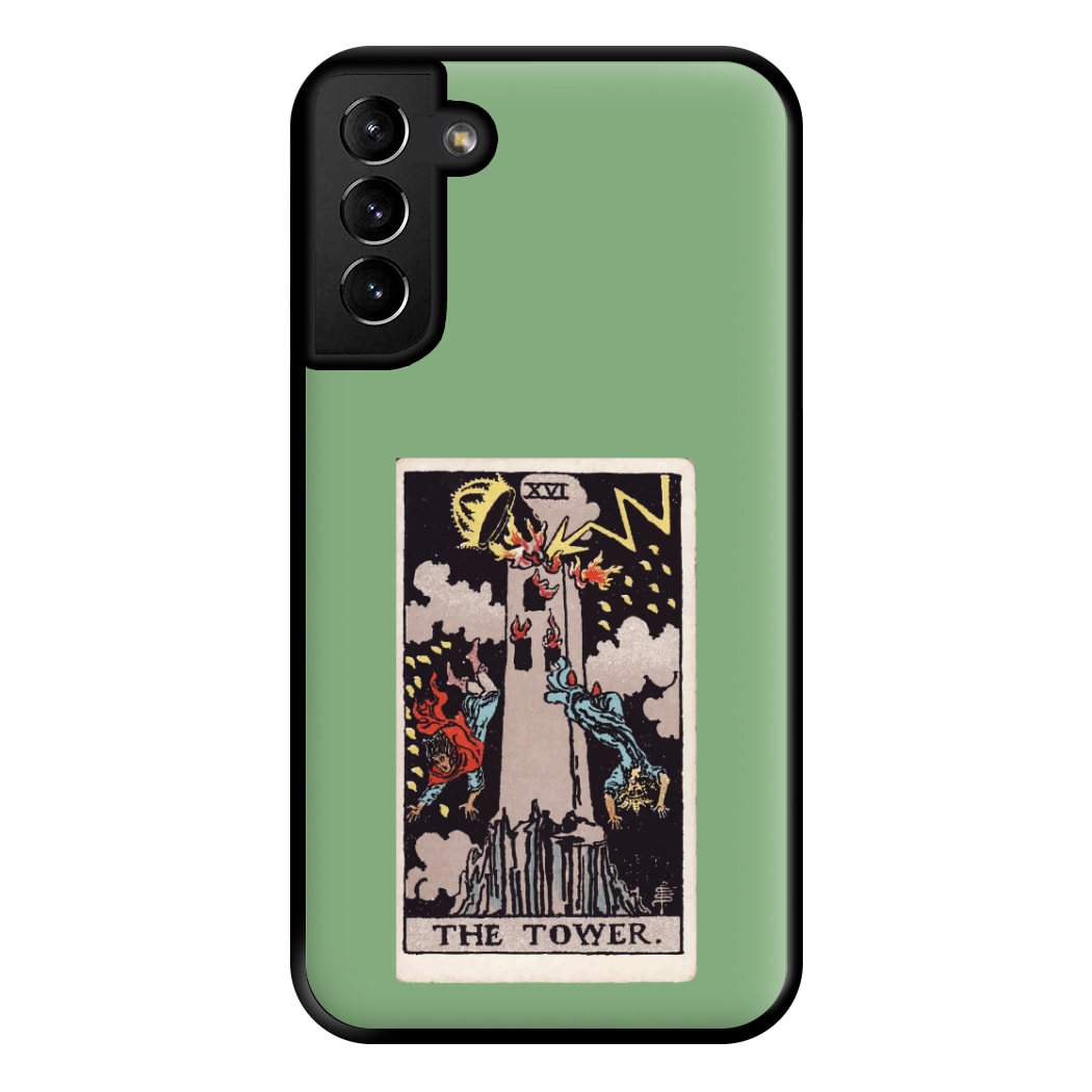 Tarot Card XVI Phone Case for Galaxy S21 Plus