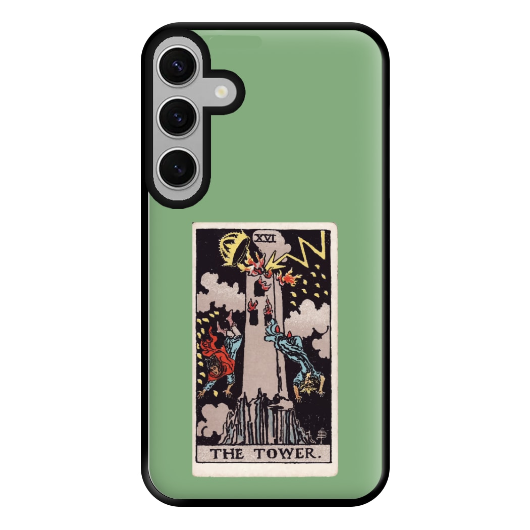 Tarot Card XVI Phone Case for Galaxy S24FE