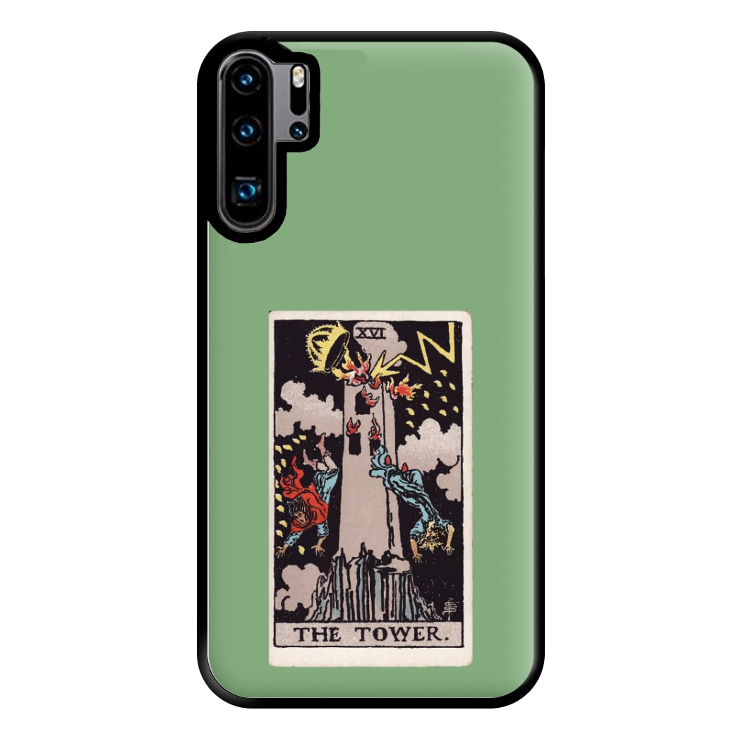 Tarot Card XVI Phone Case for Huawei P30 Pro