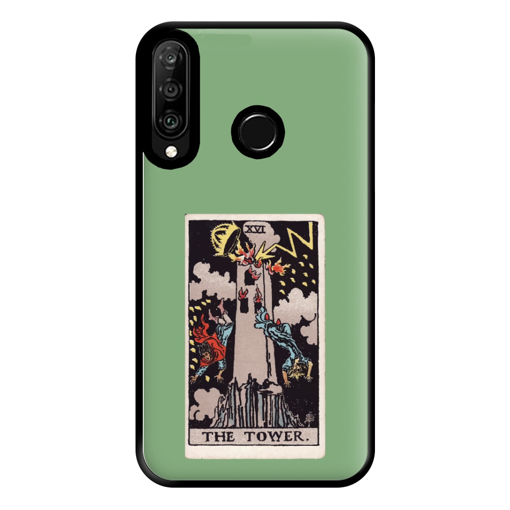Tarot Card XVI Phone Case for Huawei P30 Lite
