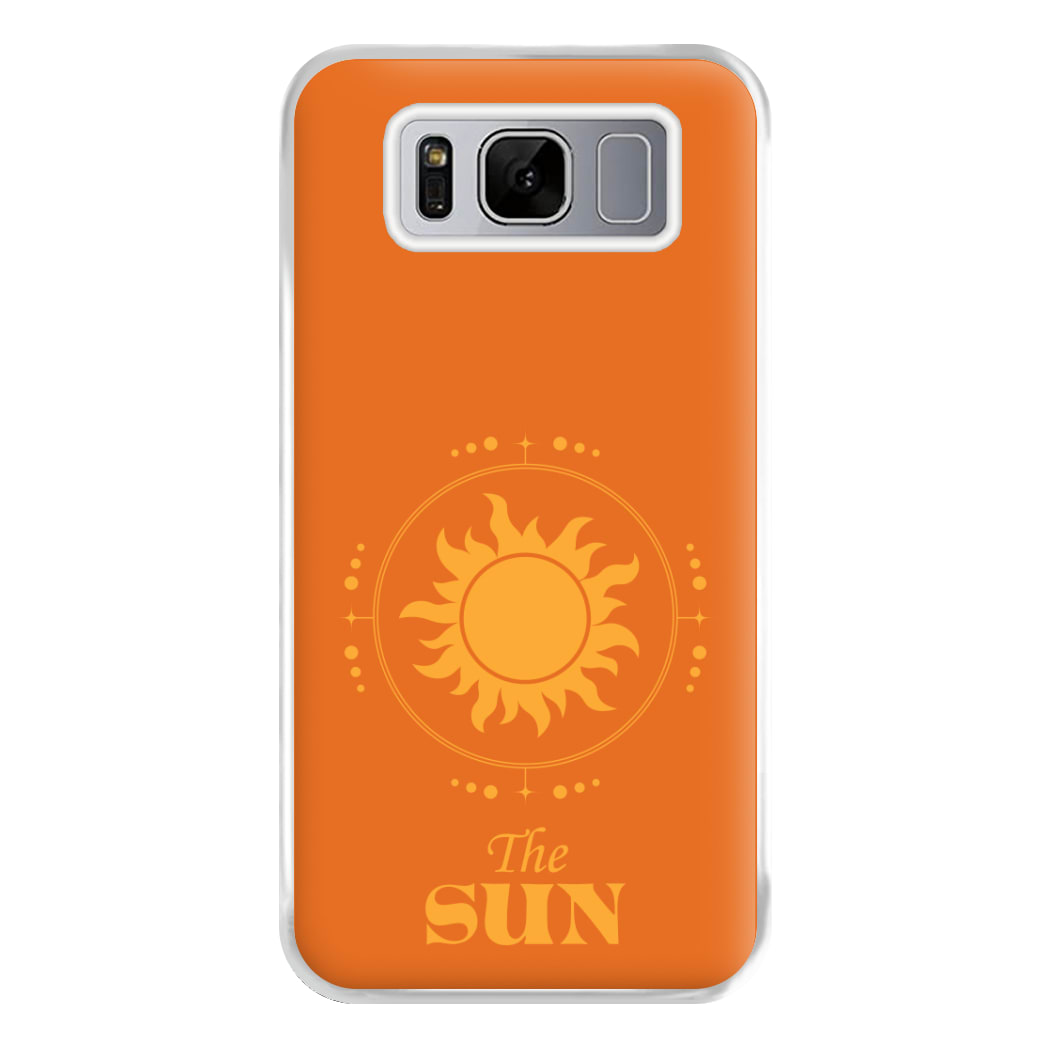 The Sun Orange Phone Case for Galaxy S8 Plus
