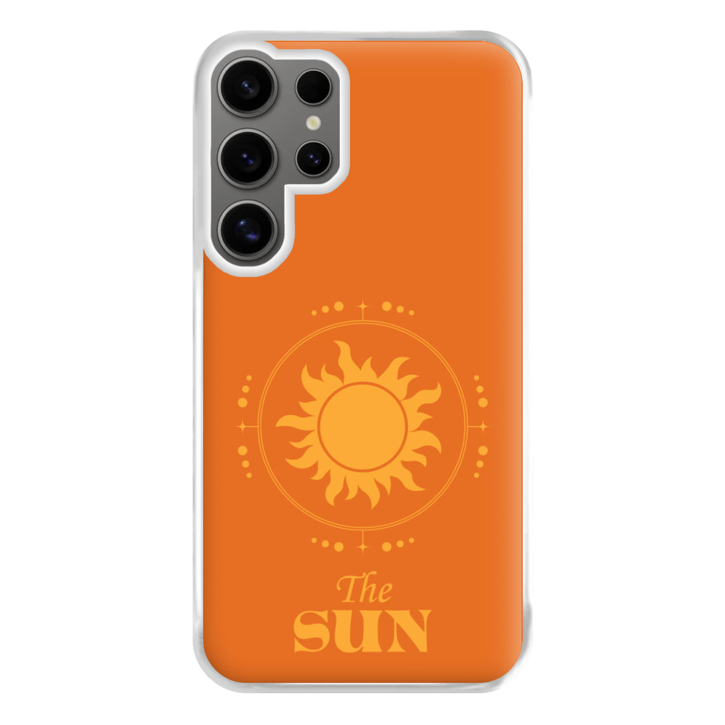 The Sun Orange Phone Case for Galaxy S24 Ultra
