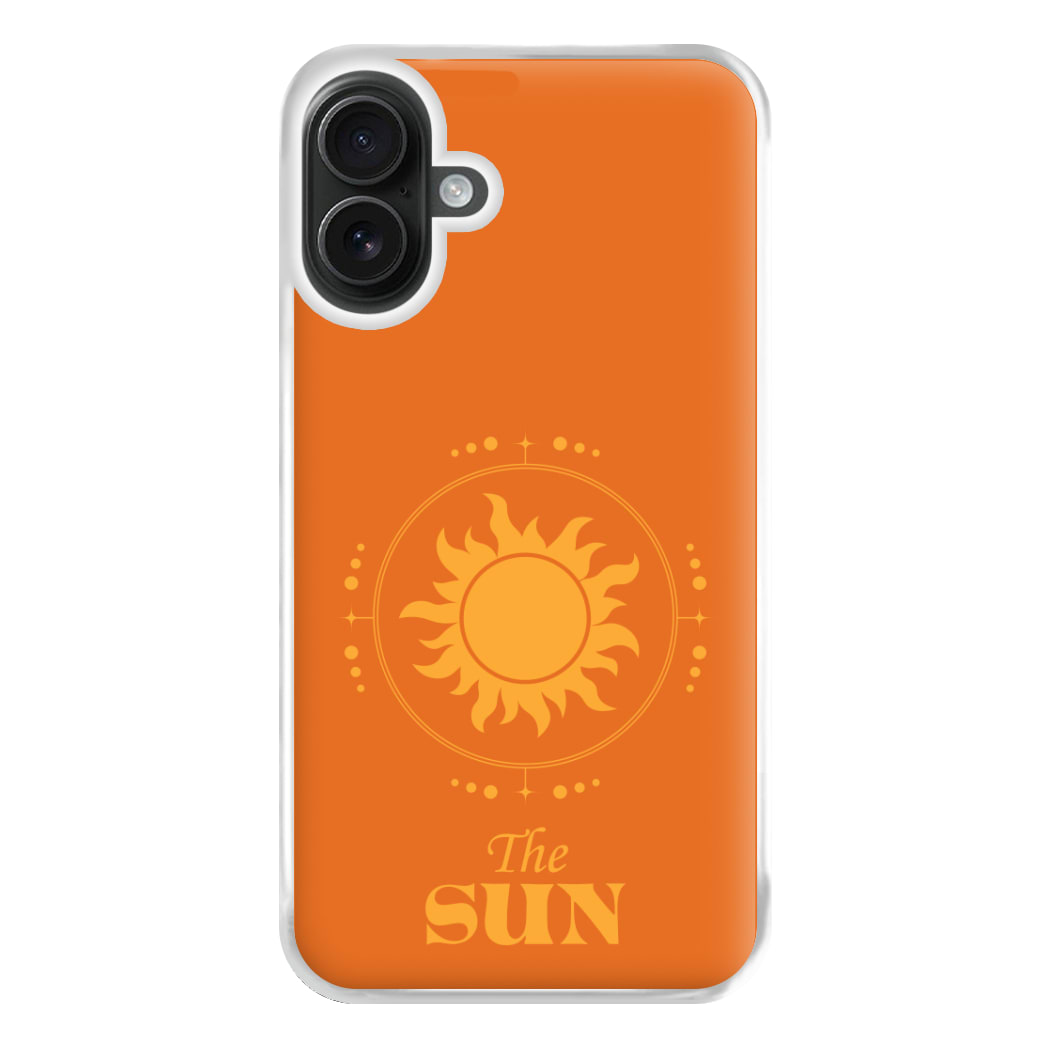The Sun Orange Phone Case for iPhone 16 Plus