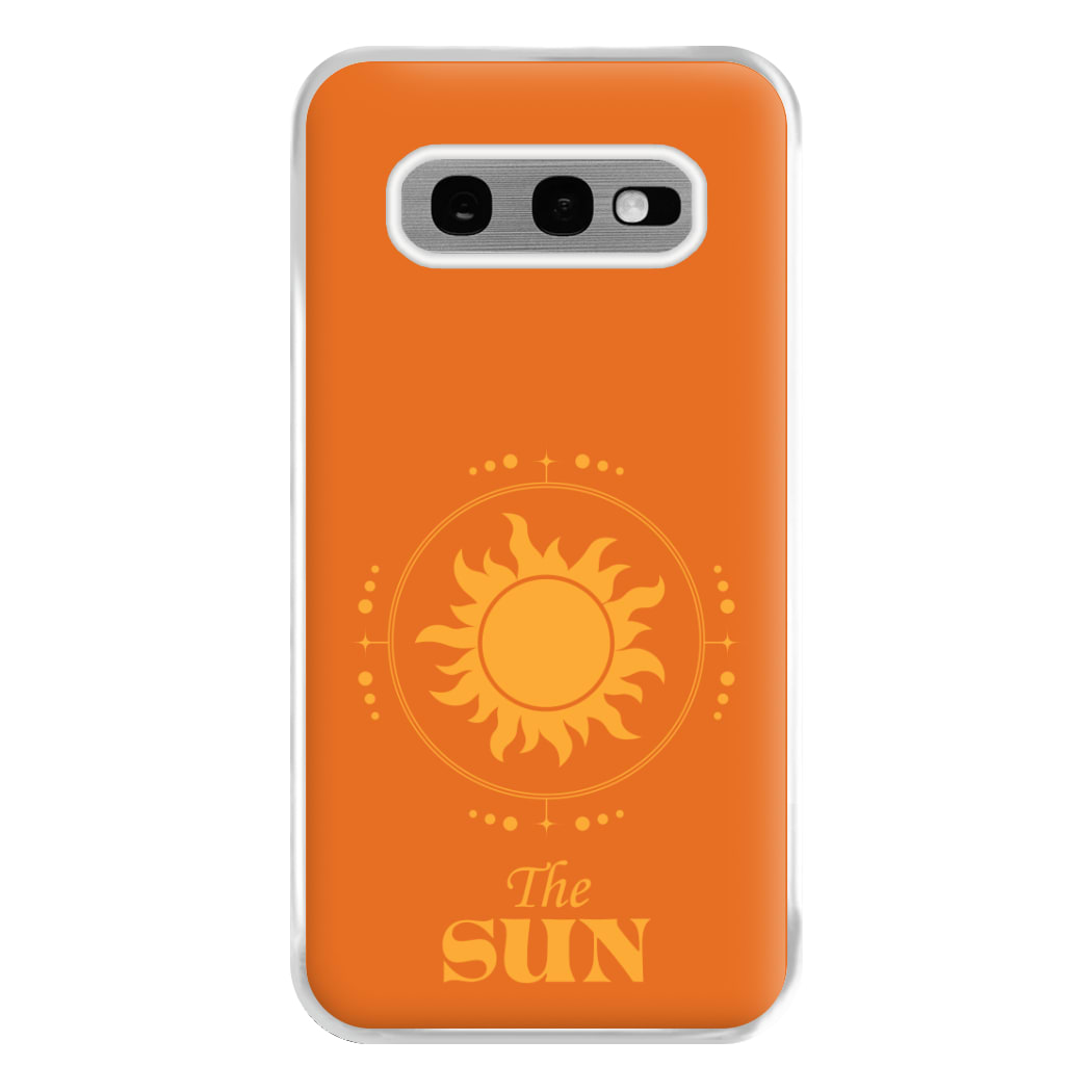 The Sun Orange Phone Case for Galaxy S10e