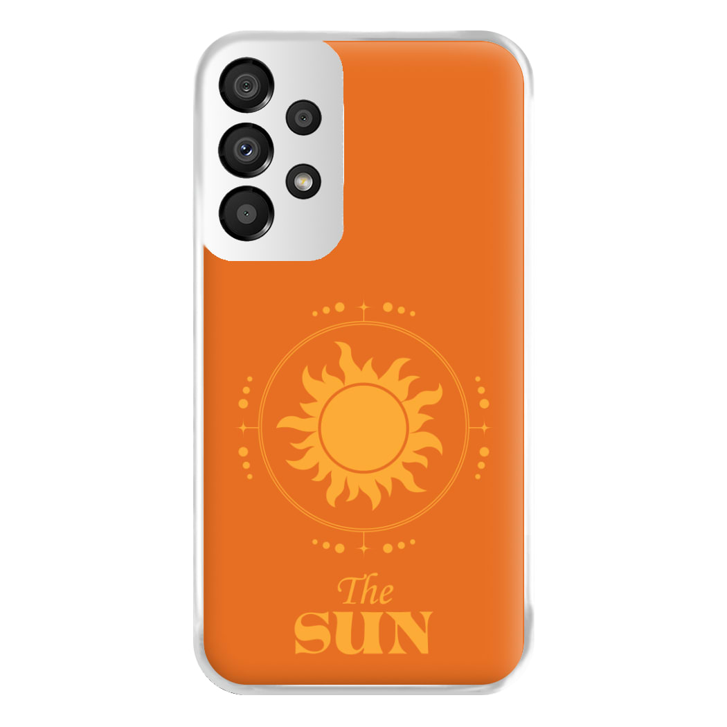 The Sun Orange Phone Case for Galaxy A33