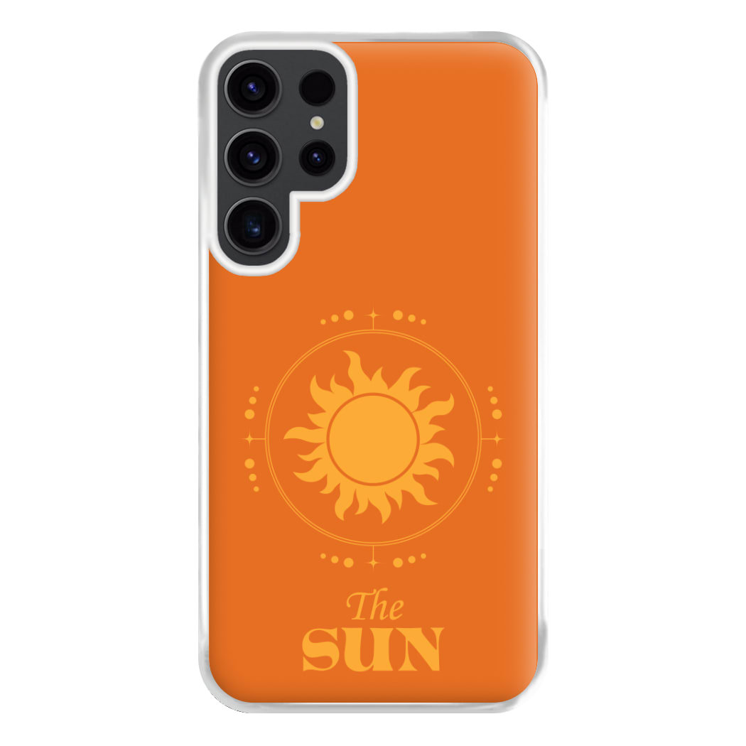 The Sun Orange Phone Case for Galaxy S23 Ultra