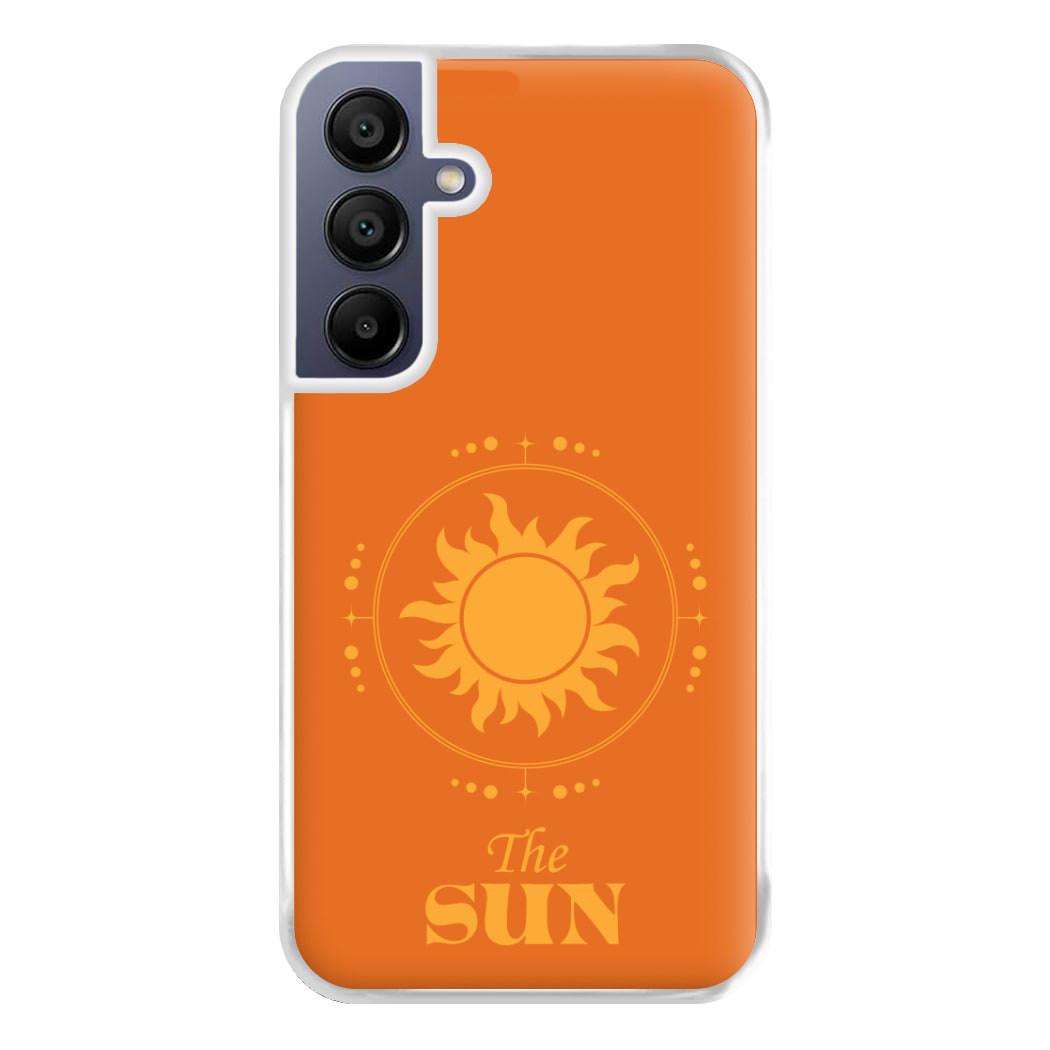 The Sun Orange Phone Case for Galaxy A16