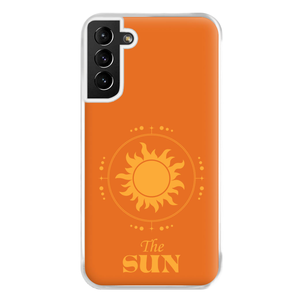 The Sun Orange Phone Case for Galaxy S21 Plus