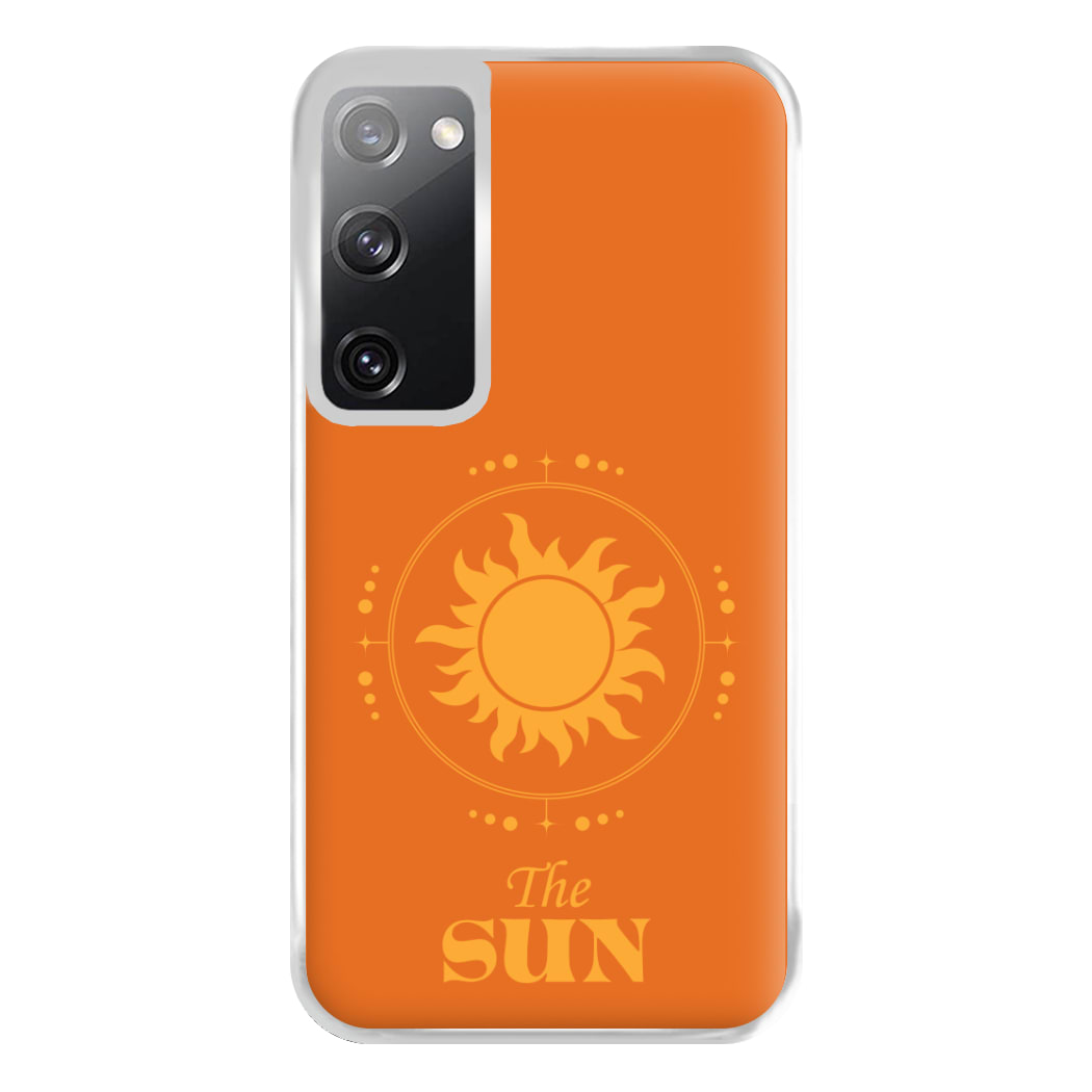 The Sun Orange Phone Case for Galaxy S20
