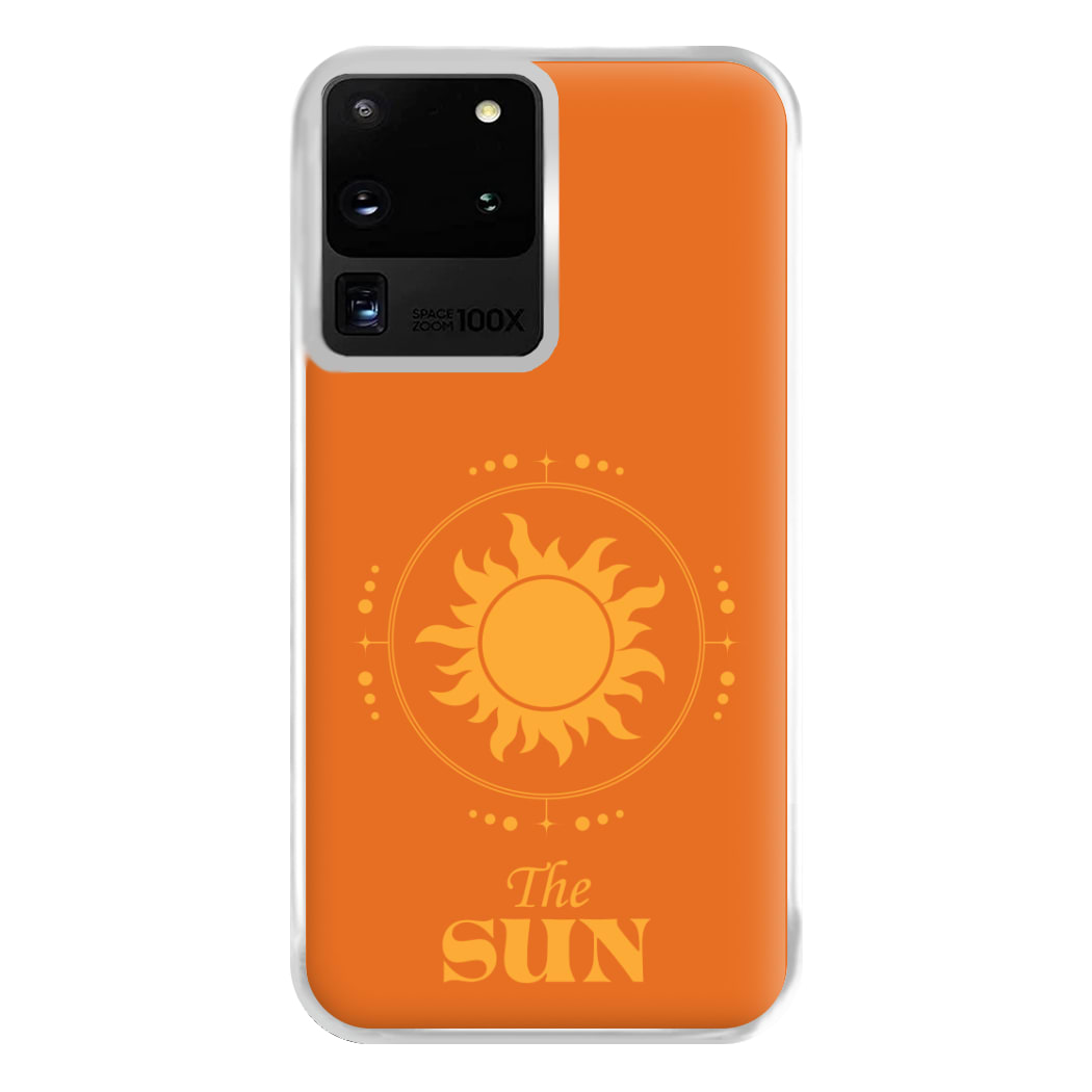 The Sun Orange Phone Case for Galaxy S20 Ultra
