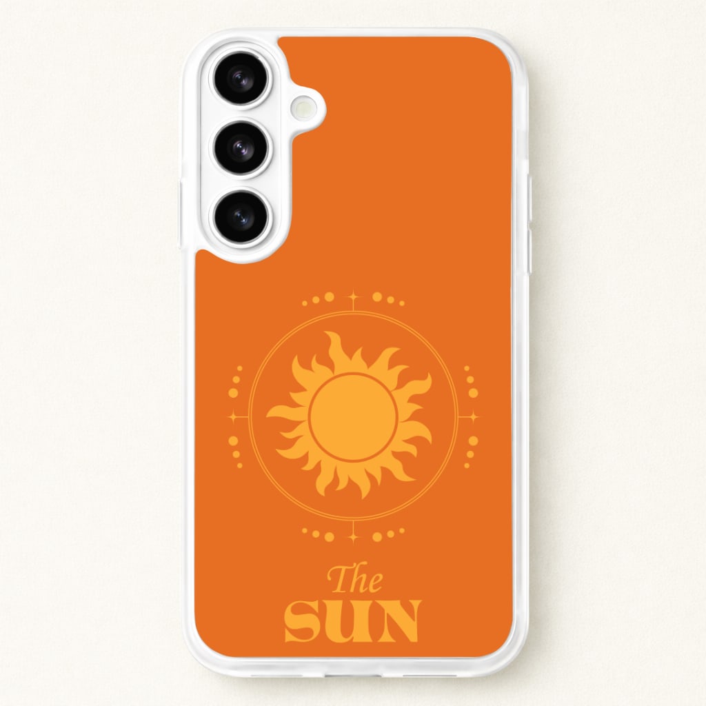 The Sun Orange Phone Case for Galaxy S26
