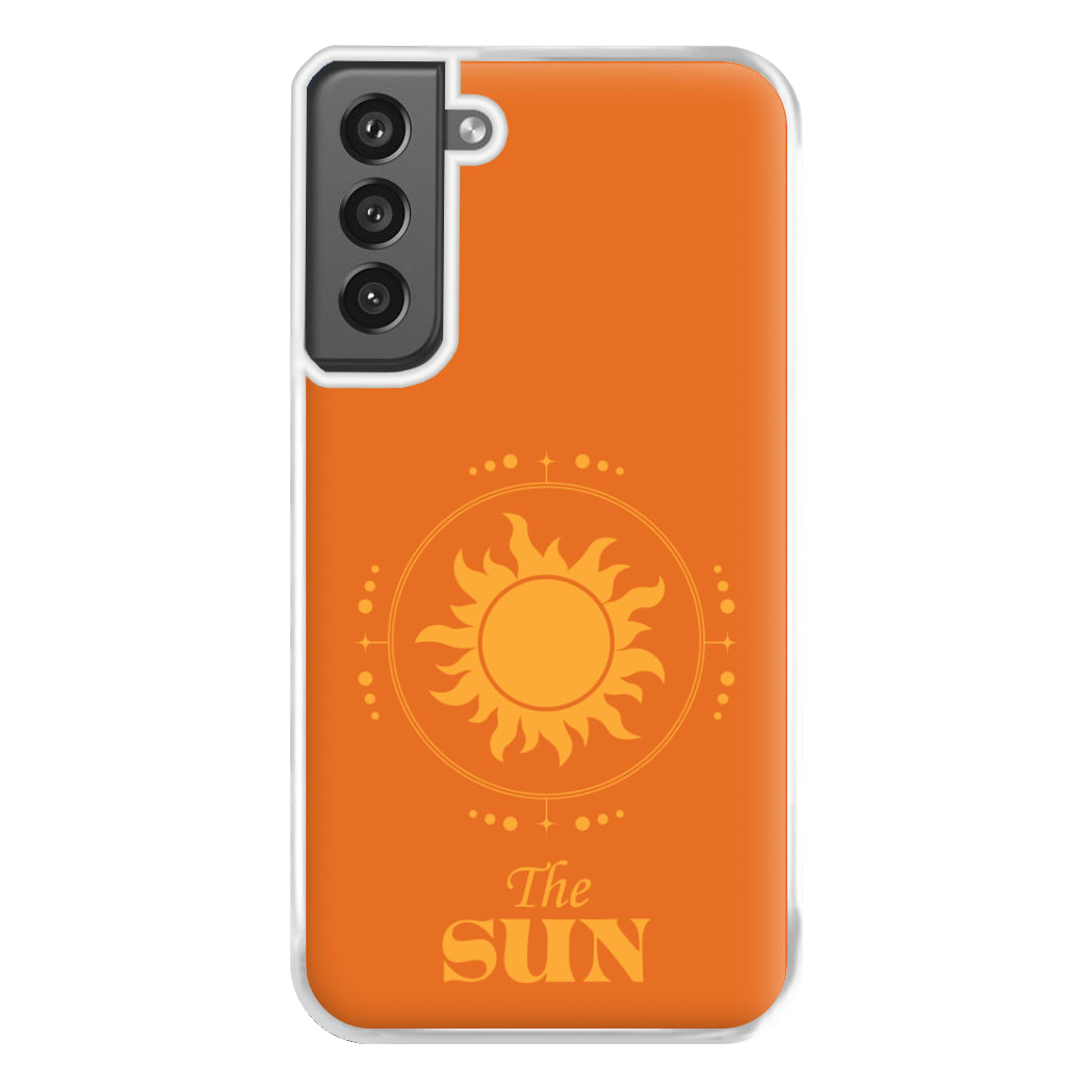 The Sun Orange Phone Case for Galaxy S21FE