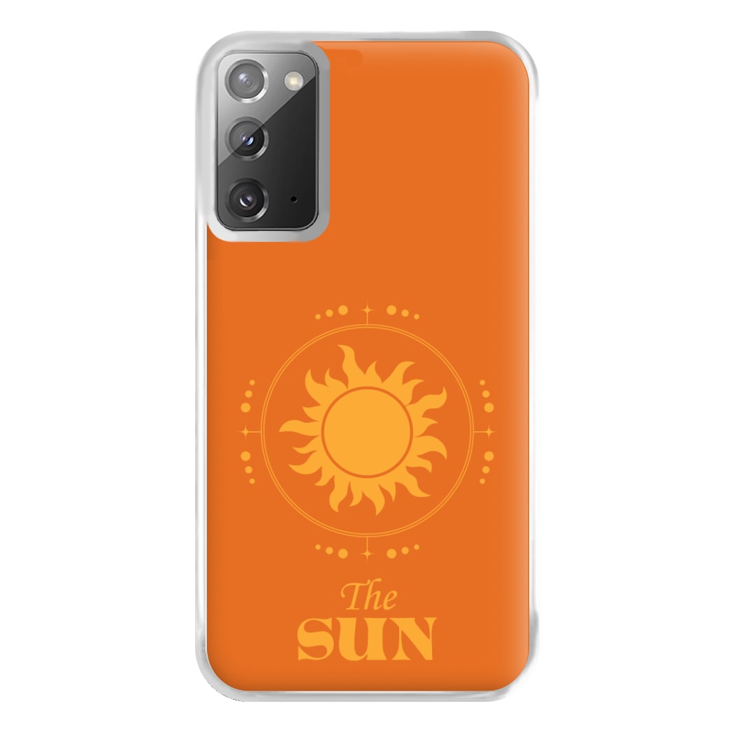 The Sun Orange Phone Case for Galaxy Note 20 Ultra