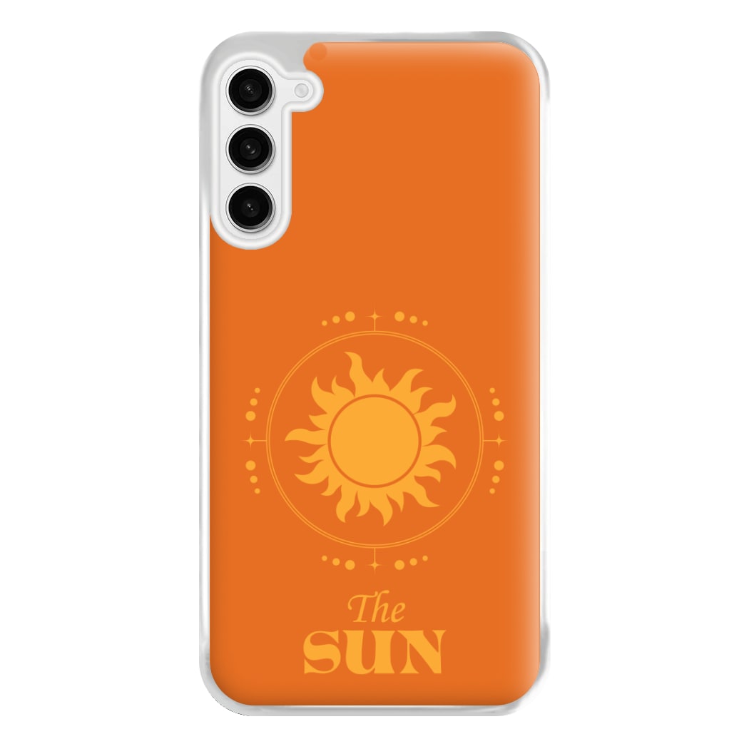 The Sun Orange Phone Case for Galaxy S23FE