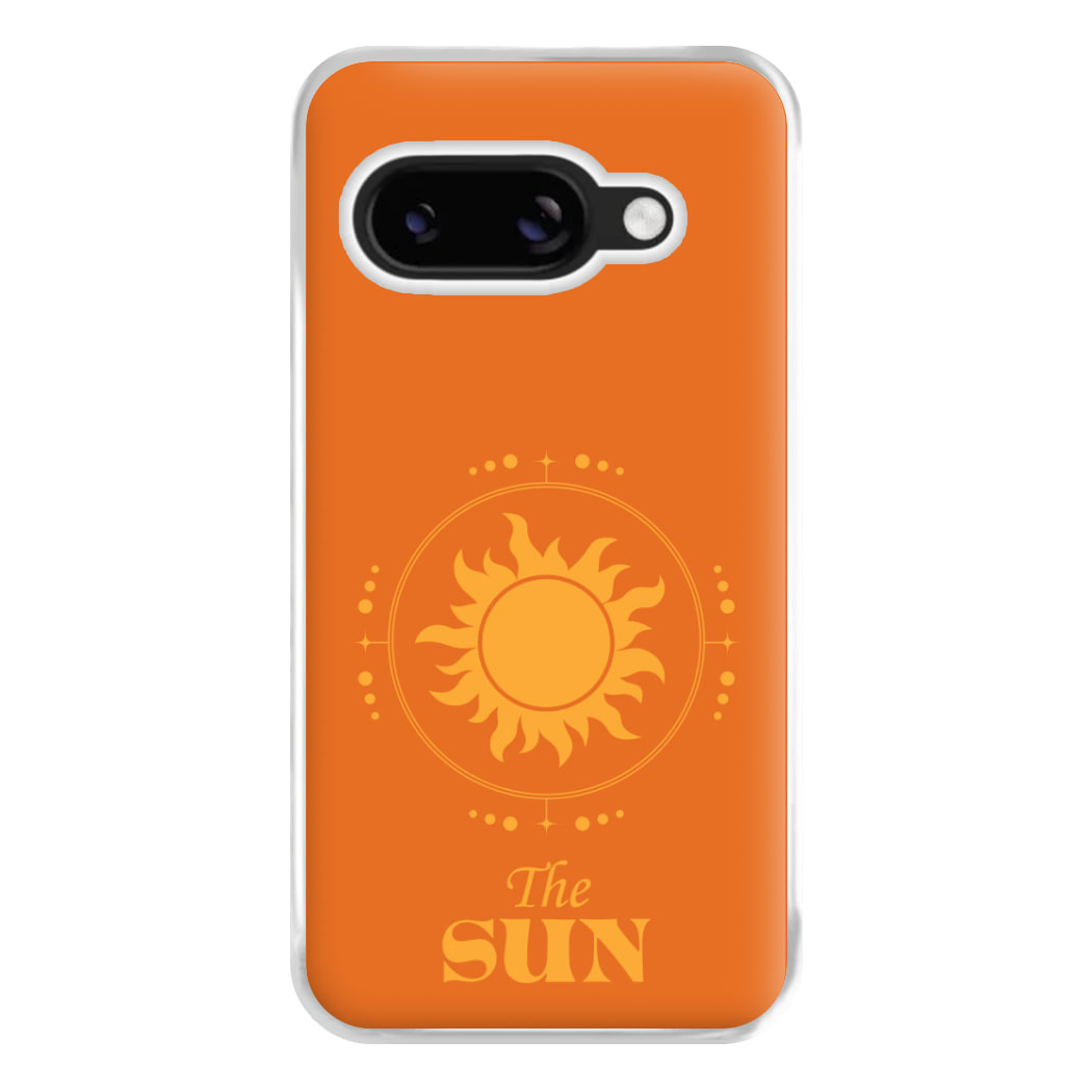 The Sun Orange Phone Case for Google Pixel 8a