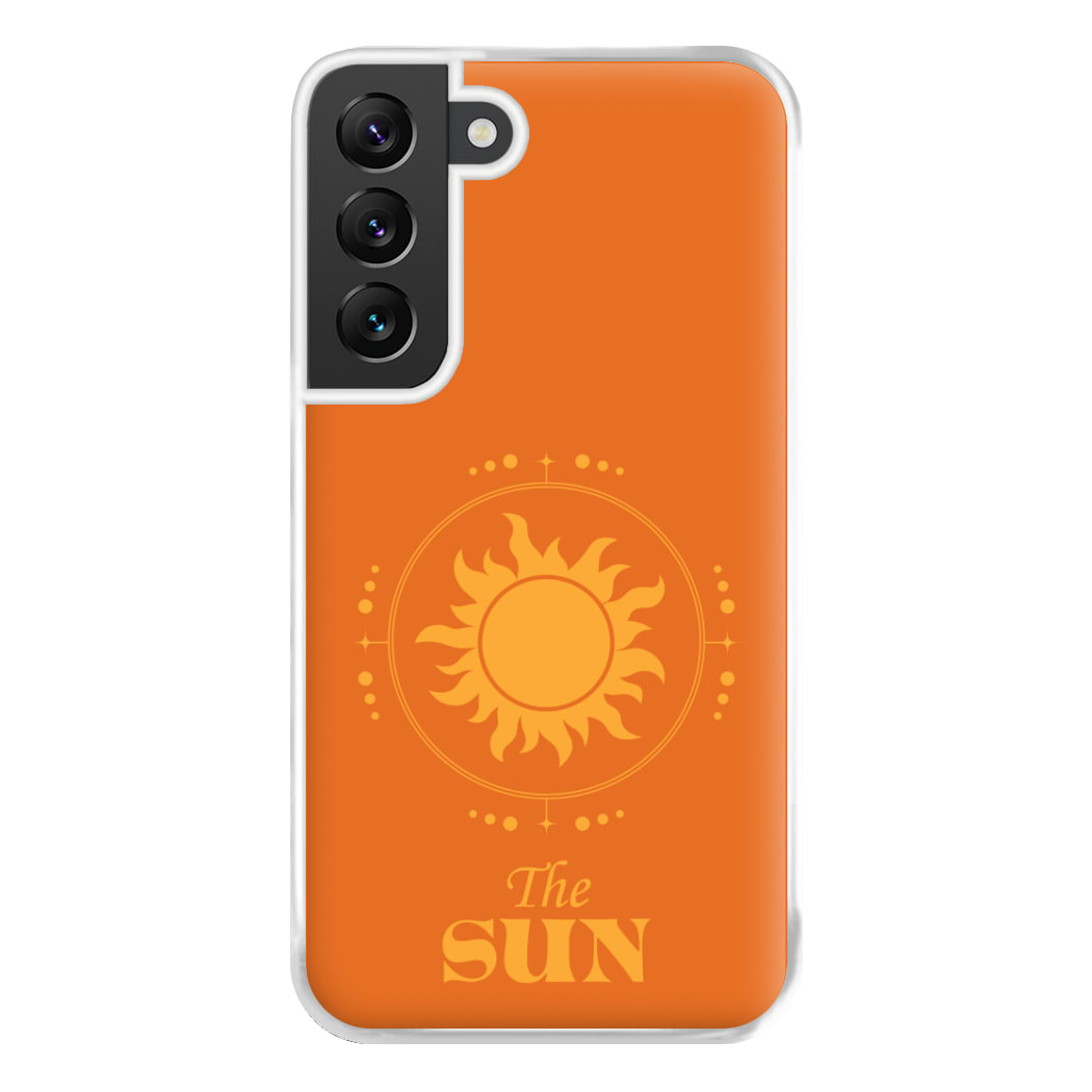 The Sun Orange Phone Case for Galaxy S22 Plus