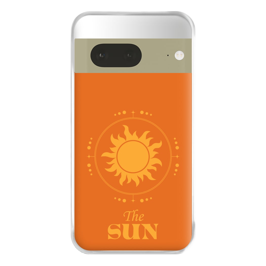 The Sun Orange Phone Case for Google Pixel 7a