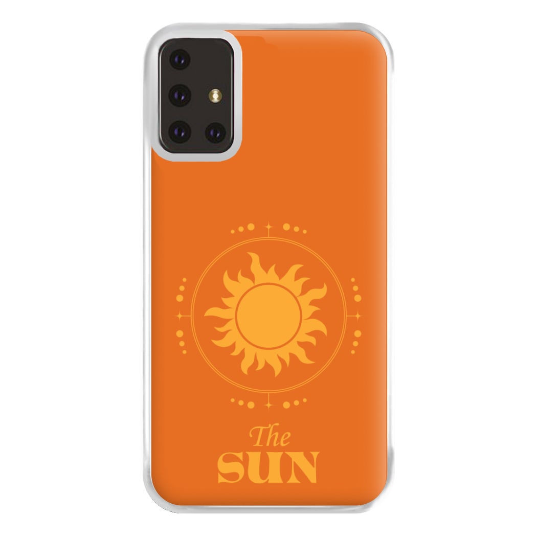 The Sun Orange Phone Case for Galaxy A71
