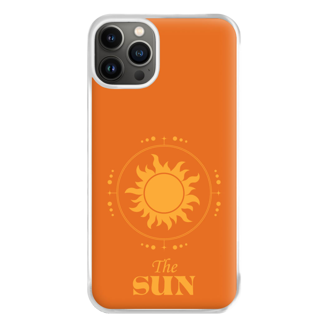 The Sun Orange Phone Case for iPhone 13