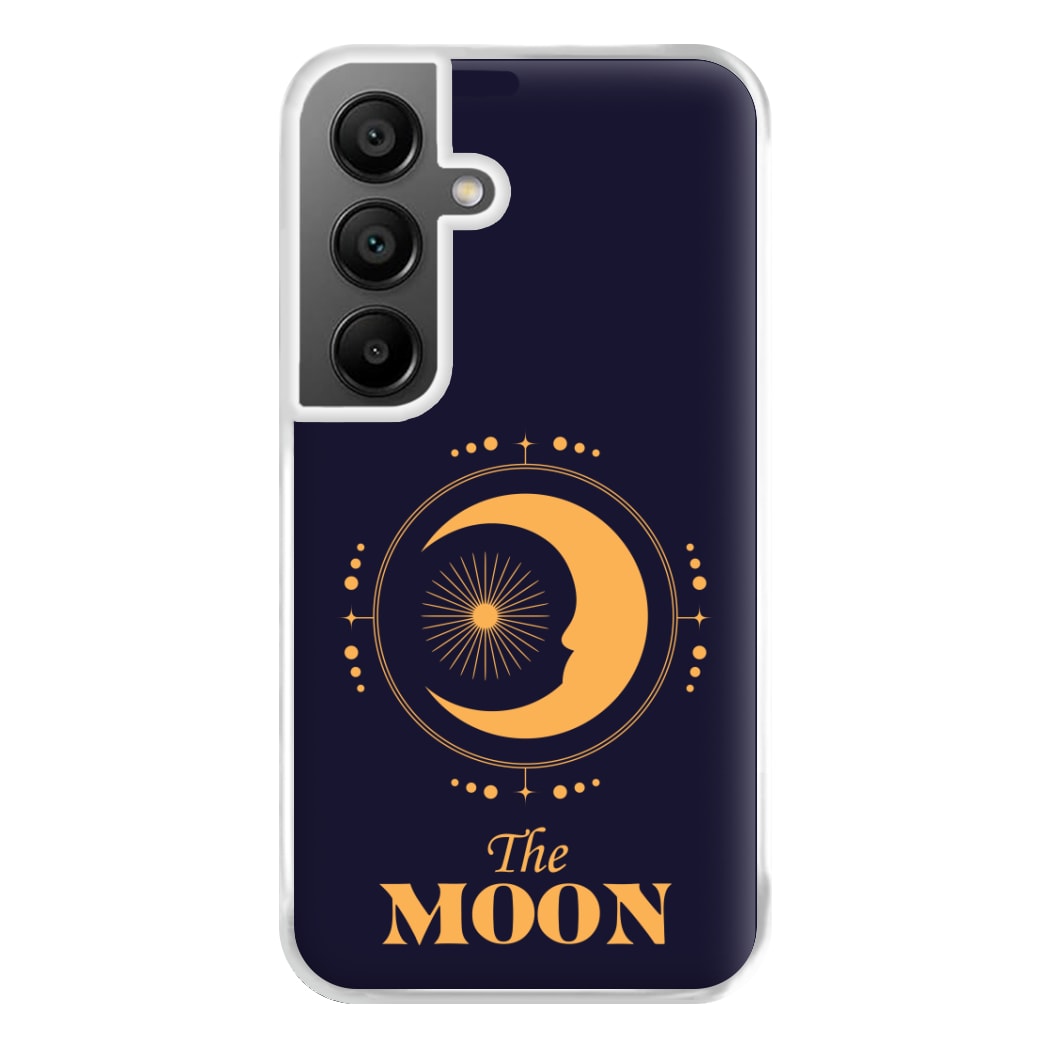 The Moon Dark Blue Phone Case for Galaxy A56