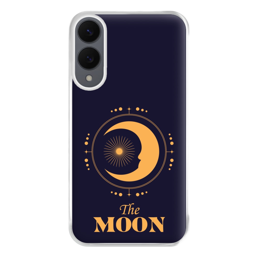 The Moon Dark Blue Phone Case for Galaxy S25 Edge