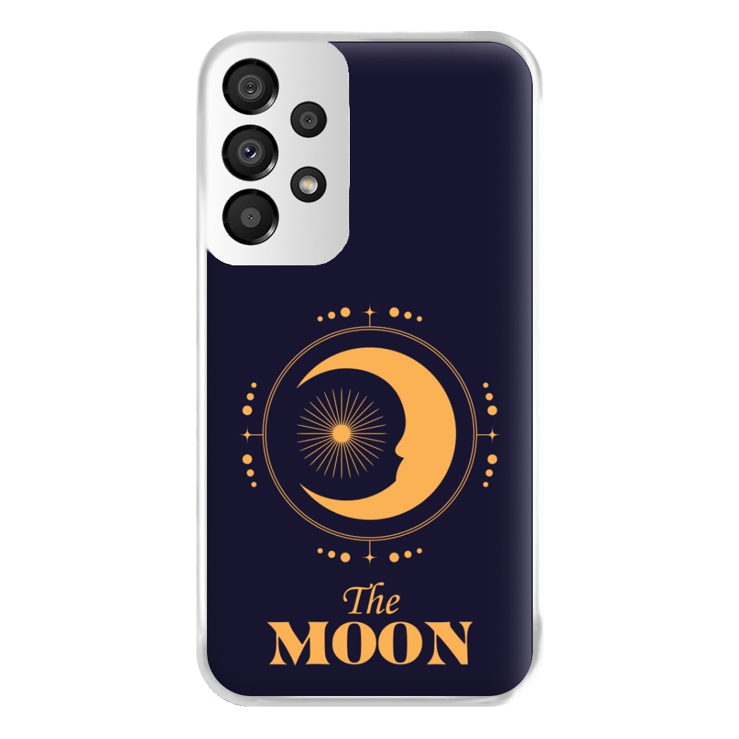 The Moon Dark Blue Phone Case for Galaxy A33