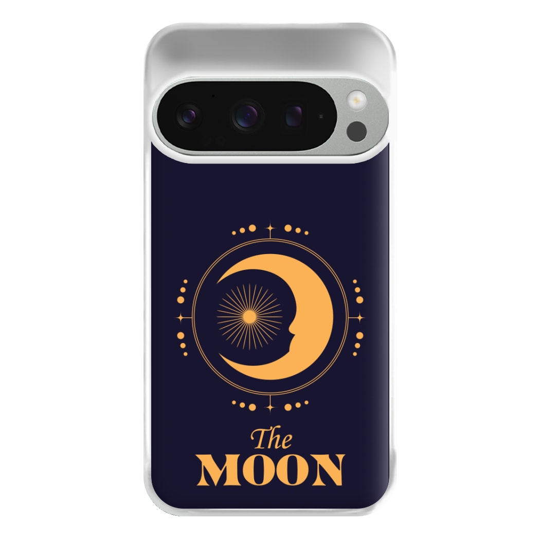 The Moon Dark Blue Phone Case for Google Pixel 9 Pro XL