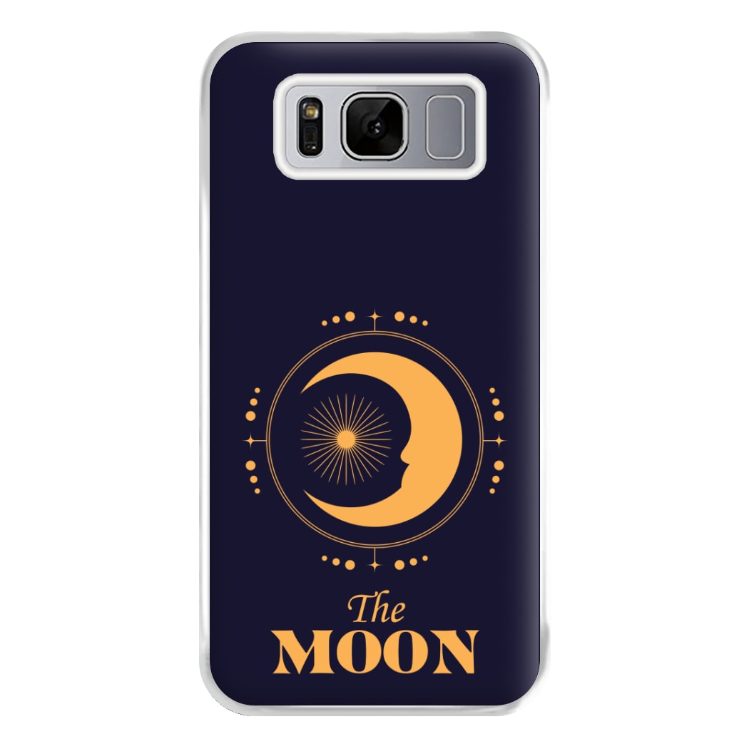 The Moon Dark Blue Phone Case for Galaxy S8 Plus