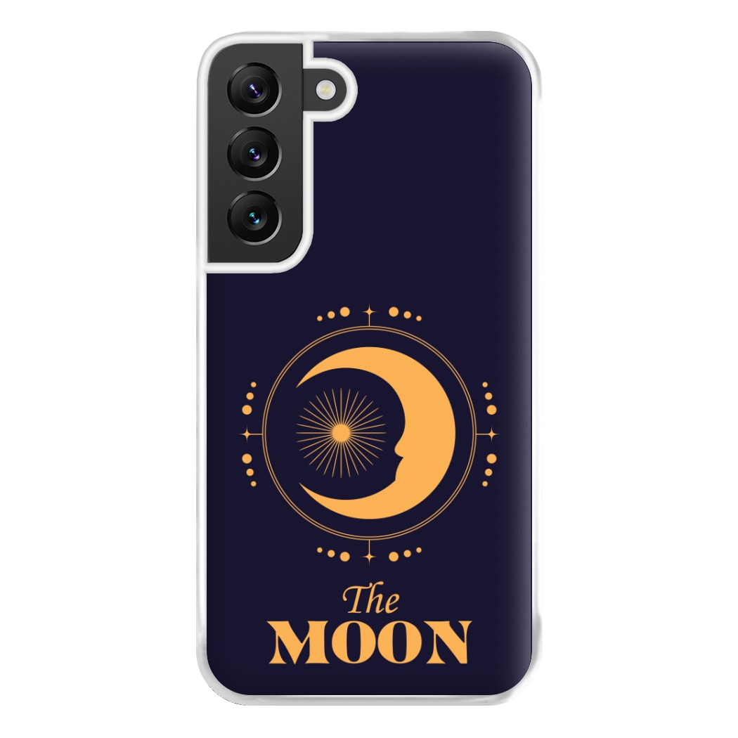 The Moon Dark Blue Phone Case for Galaxy S22 Plus
