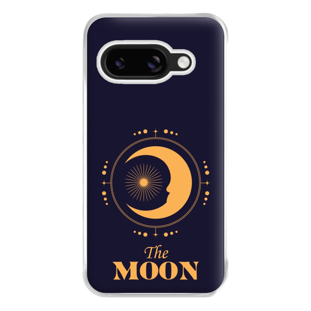 The Moon Dark Blue Phone Case for Google Pixel 8a
