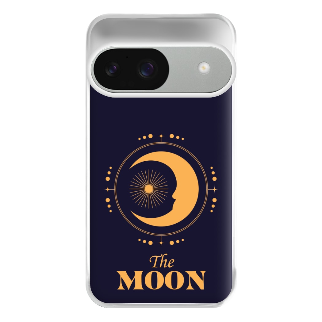 The Moon Dark Blue Phone Case for Google Pixel 9 / 9 Pro