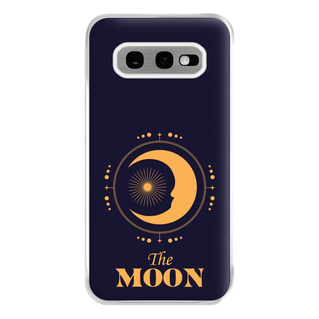 The Moon Dark Blue Phone Case for Galaxy S10e