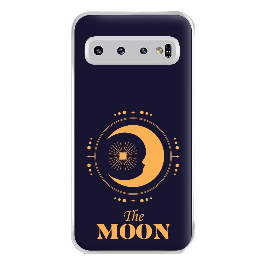 The Moon Dark Blue Phone Case for Galaxy S10 Plus