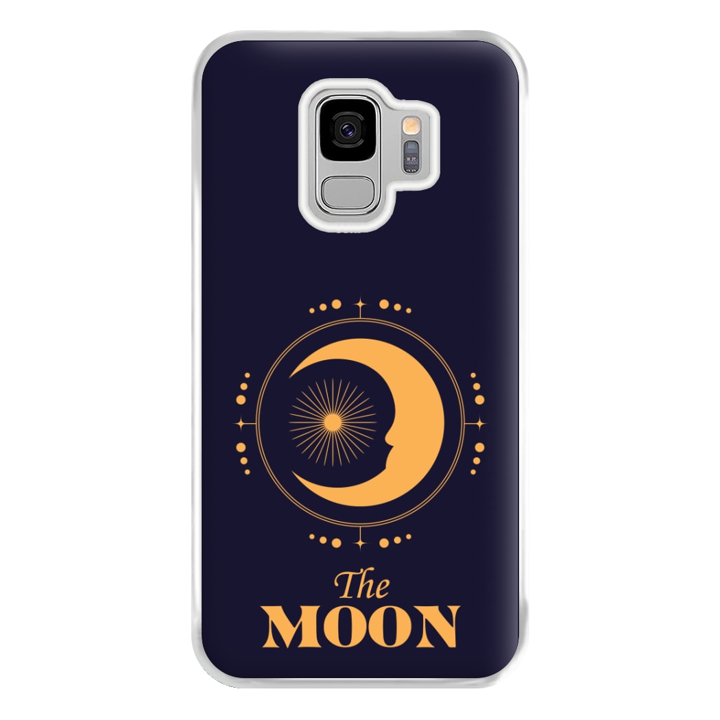 The Moon Dark Blue Phone Case for Galaxy S9 Plus