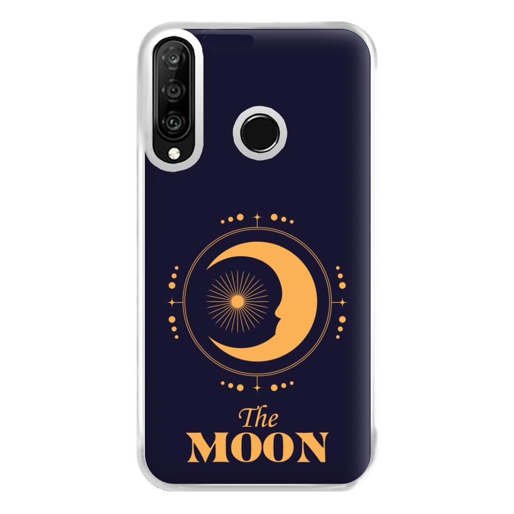 The Moon Dark Blue Phone Case for Huawei P30 Lite