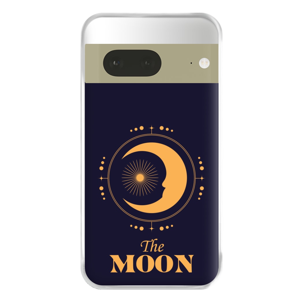 The Moon Dark Blue Phone Case for Google Pixel 7a