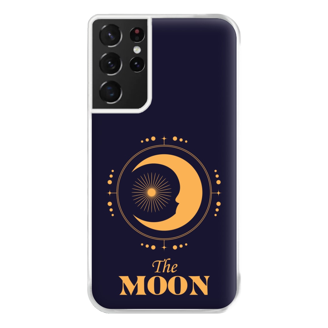 The Moon Dark Blue Phone Case for Galaxy S21 Ultra
