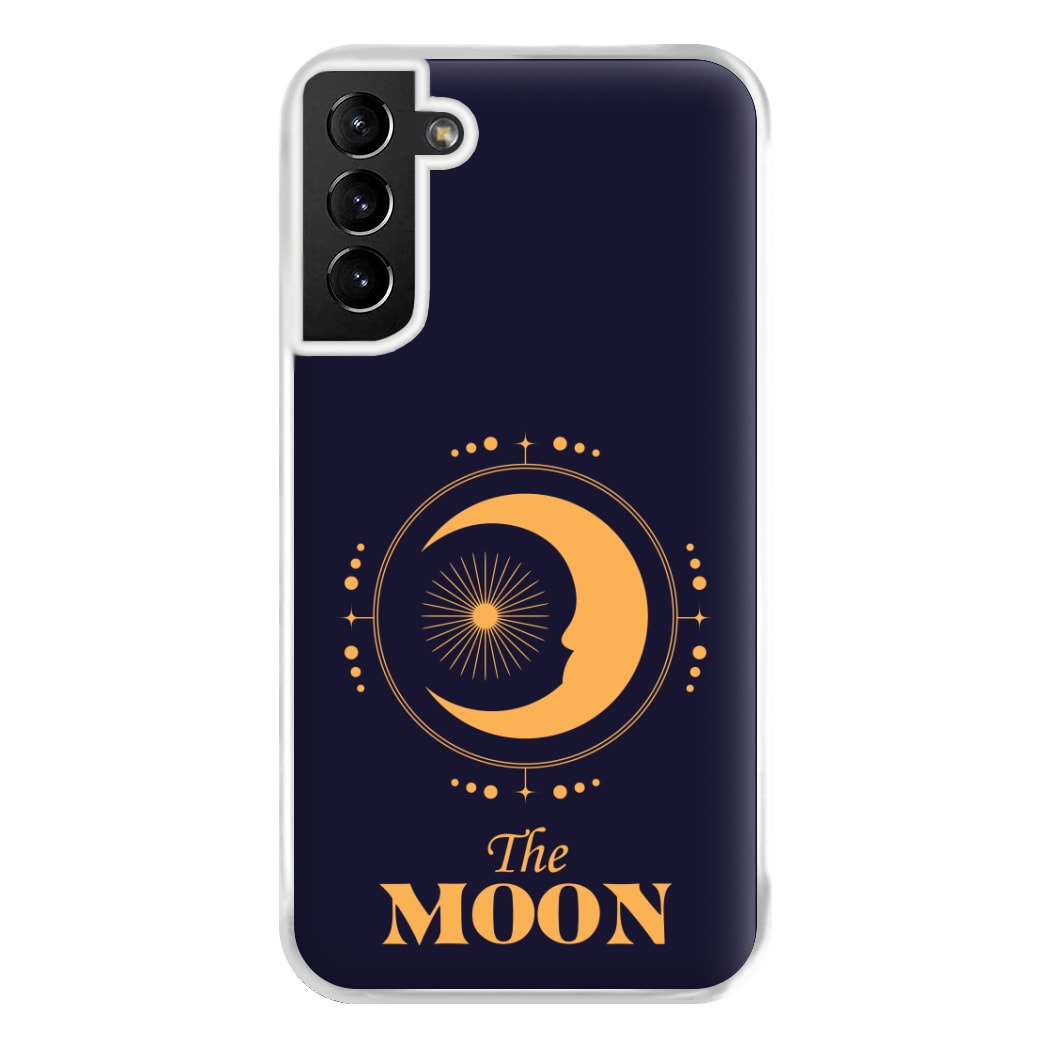 The Moon Dark Blue Phone Case for Galaxy S21 Plus